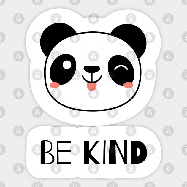 Be Kind Sticker by ltscrtns Designs